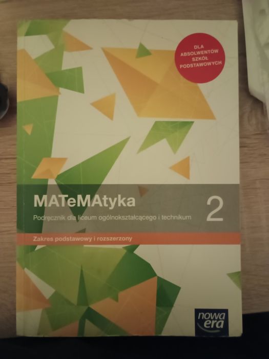Matematyka 2 zakres podstawowy i rozszerzony