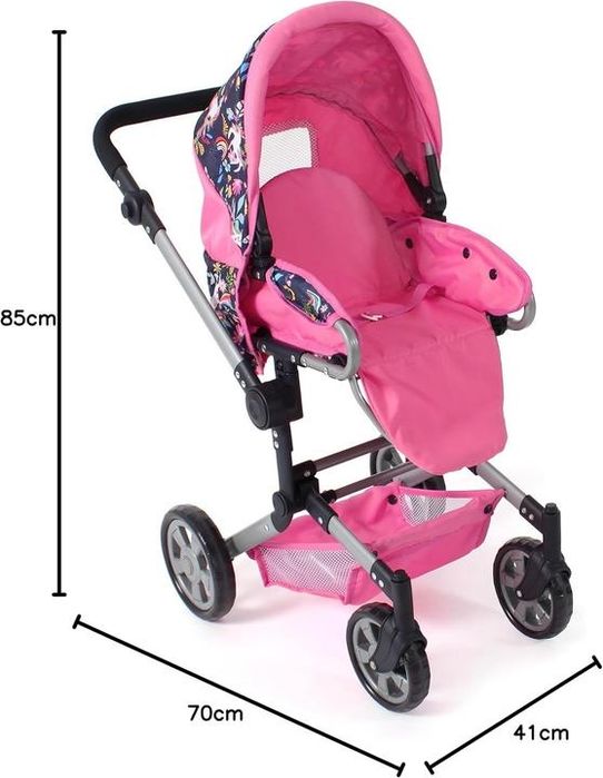 Комбінована лялькова коляска 2 в 1 Bayer Chic 2000 Jara 587-43
