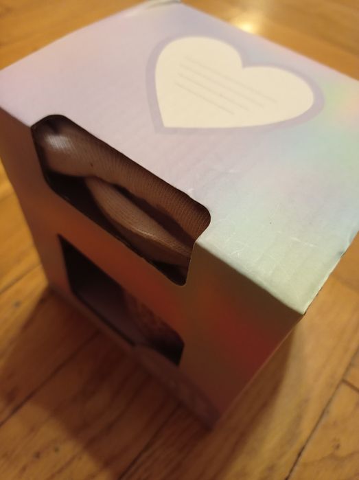 Zestaw prezentowy skarpety i kubek panterka