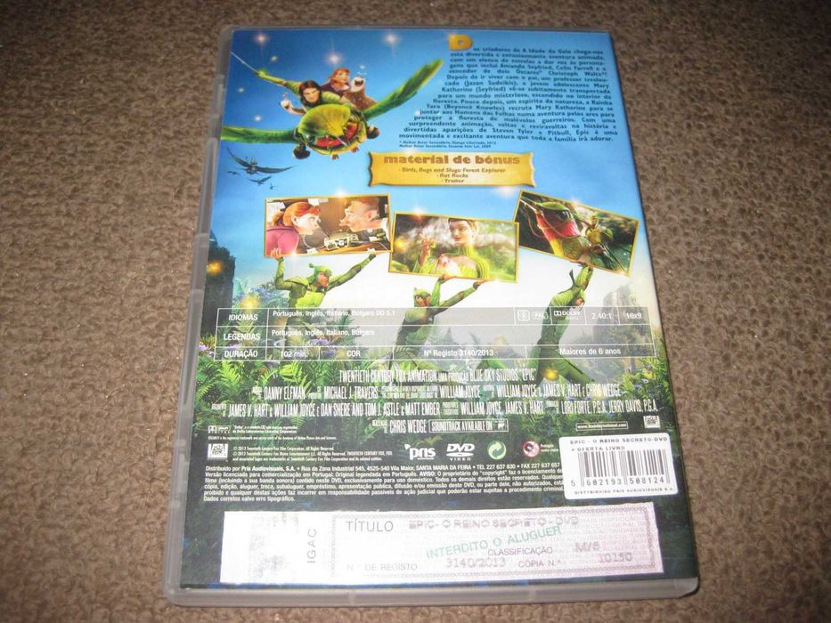 DVD "Epic- O Reino Secreto"
