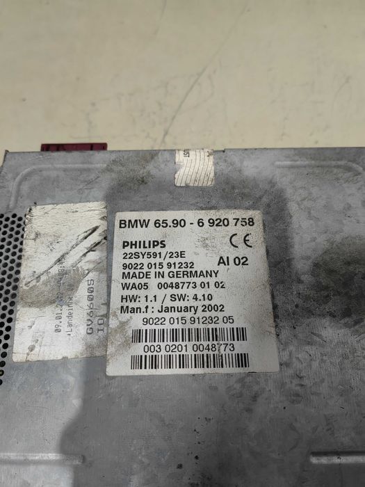 Módulo / leitor de navegação do GPS para BMW 5 E39 692.0758