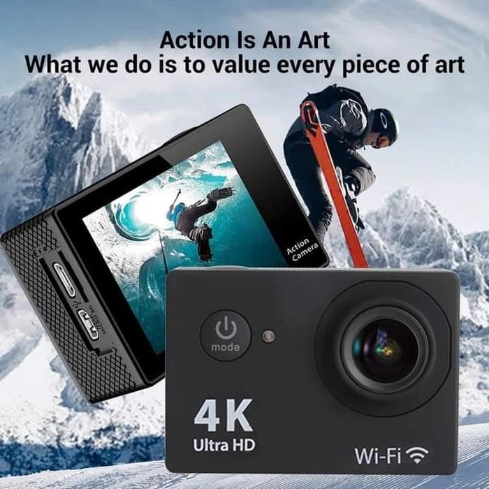 Camara desportiva wi-fi