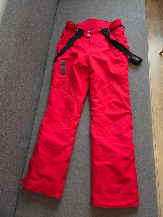 Komplet narciarski: kurtka i spodnie (Trimm) + rękawice (Salomon)