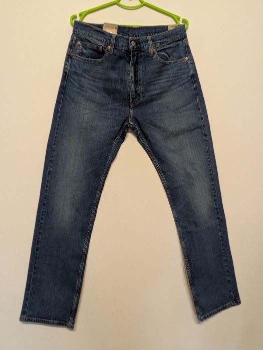 Dżinsy "Levi's" 505, rozmiar 34/34, nowe, niebieski. Pozdrawiam.