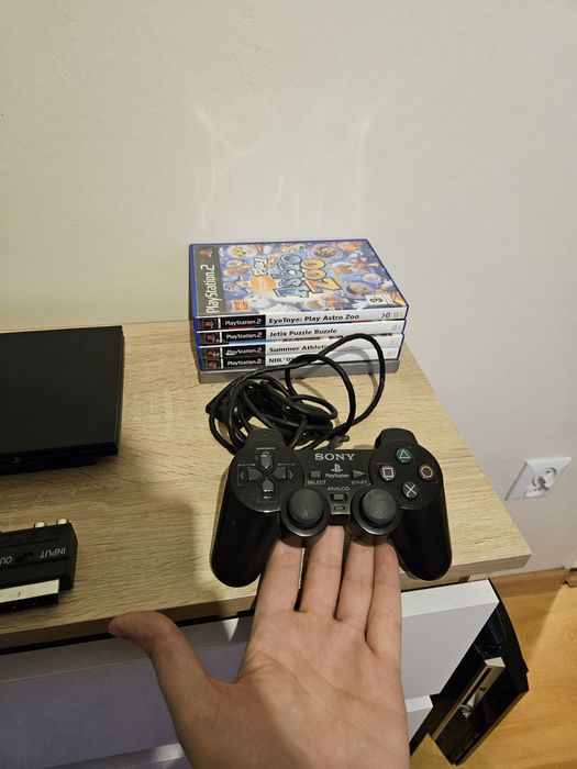 Konsola PlayStation 2 Slim +Gry Pad