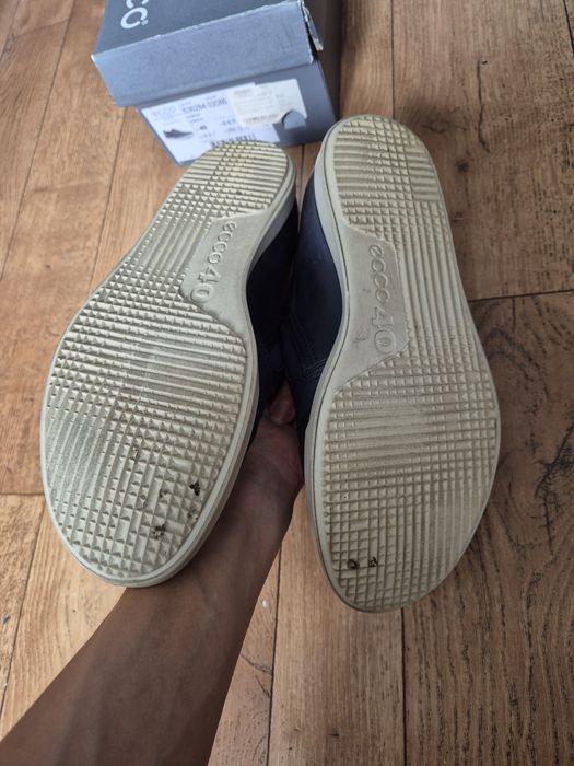 Сліпони Ecco 40 розмір шкіряні
