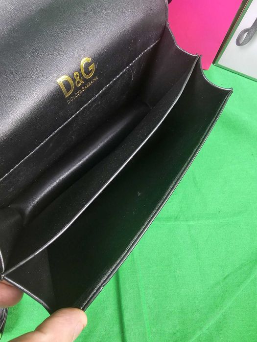 Torebka listonoszka Torba Czarna Dolce Gabbana kuferek Premium