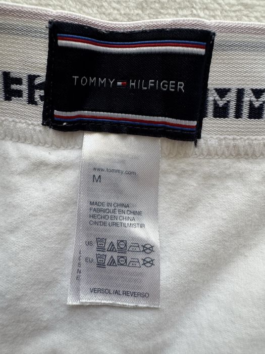 Tommy Hilfiger bokserki męskie M białe – klasyka i komfort