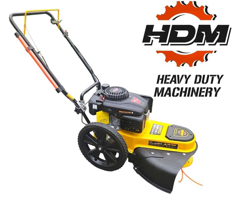 Kosiarka żyłkowa spalinowa Loncin kołowa do wysokiej trawy podkaszarka HDM