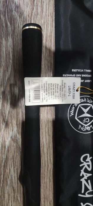 Спіннінг Crazy Fish Levin 210 3-15 Extra fast