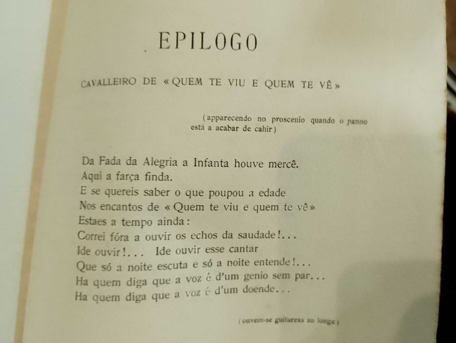 Recita despedida Curso 5º Anno Juridico 1917/1918 Infanta Semsaboria
