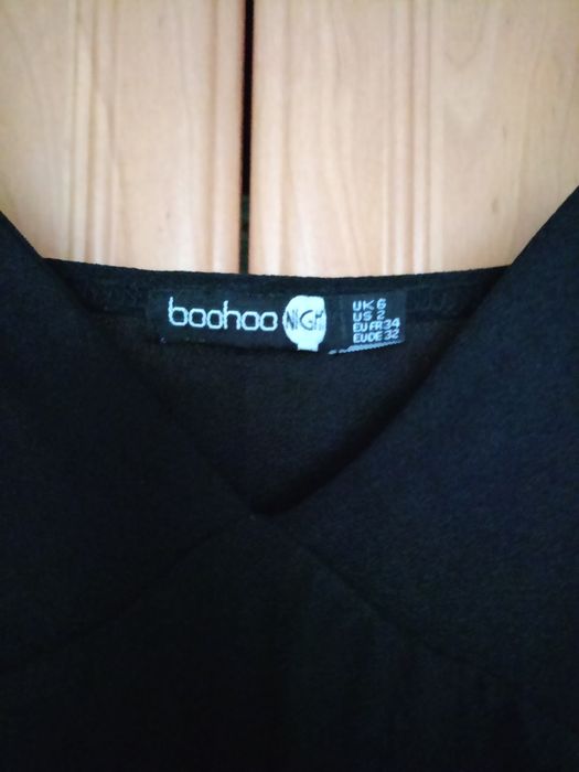 Czarna mini Boohoo