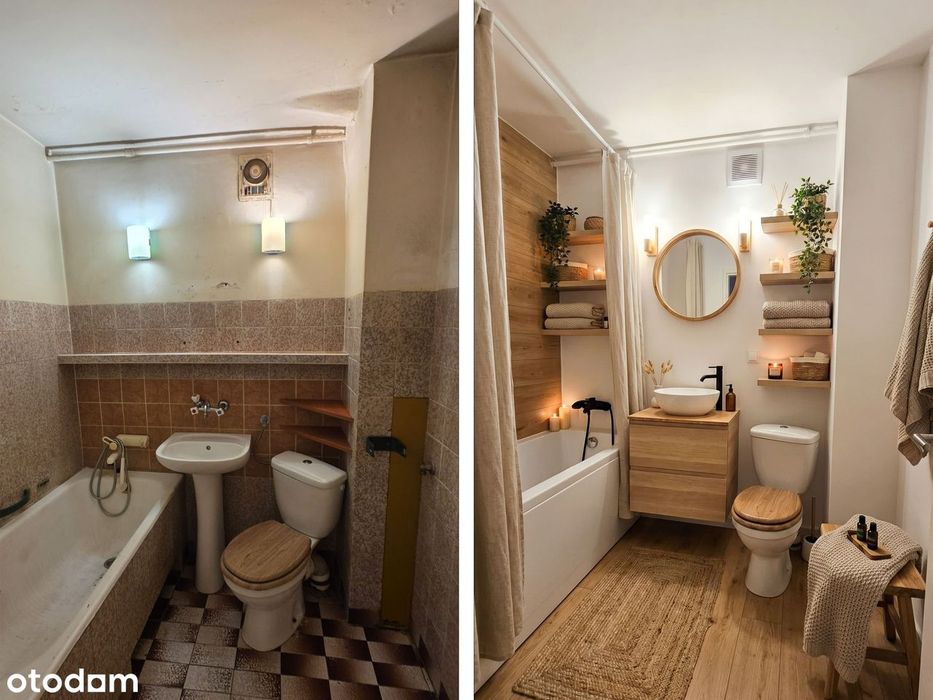 Unikat! 61,4m² na Grabiszynku|1. piętro|Piwnica 18m²!|Media miejskie