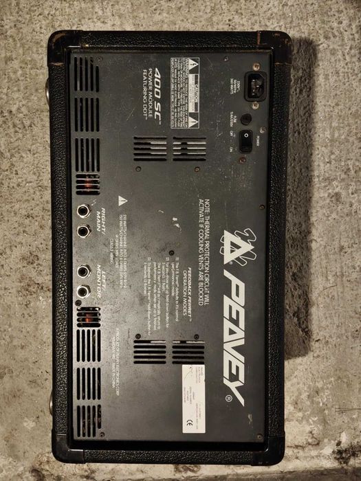 Sprzedam komplet nagłośnienia Peavey – 4 kolumny + powermikser