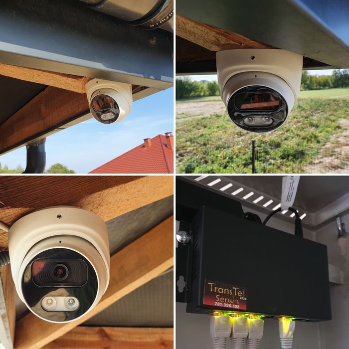 Kamery IP Monitoring CCTV Bezpieczeństwo Wizja Obraz Ochrona