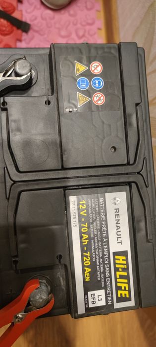 Аккумулятор 70Ah АКБ L3 на Renault Megane, Scenic (Оригінал)