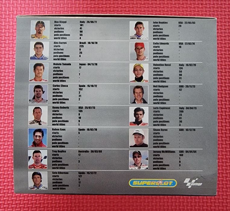 Slot Car Superslot / Scalextric MotoGP 1/32 - Honda RC211V Valentino Rossi #46 (Repsol) - Novo em Caixa