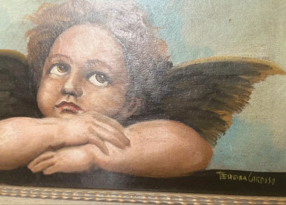 Tela pintada à mão