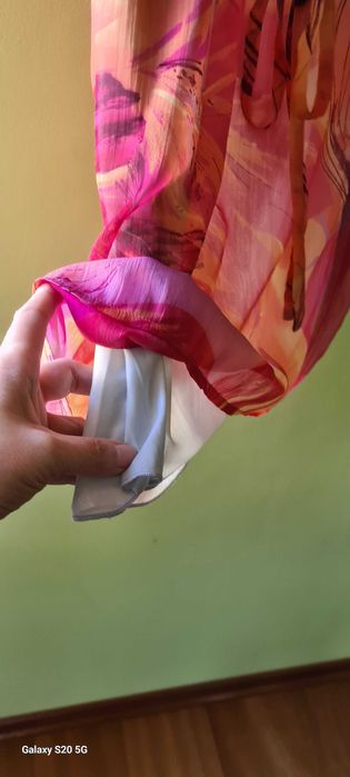 Sukienka Greenpoint 38 rękaw 3/4 wielokolorowa