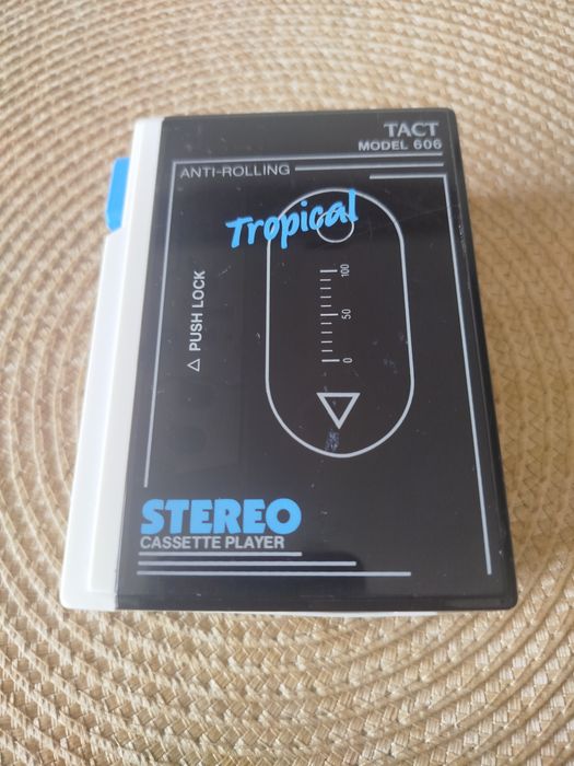 Walkman Tropical Tact model 606 Unikat Bardzo ładny stan 100%Sprawny