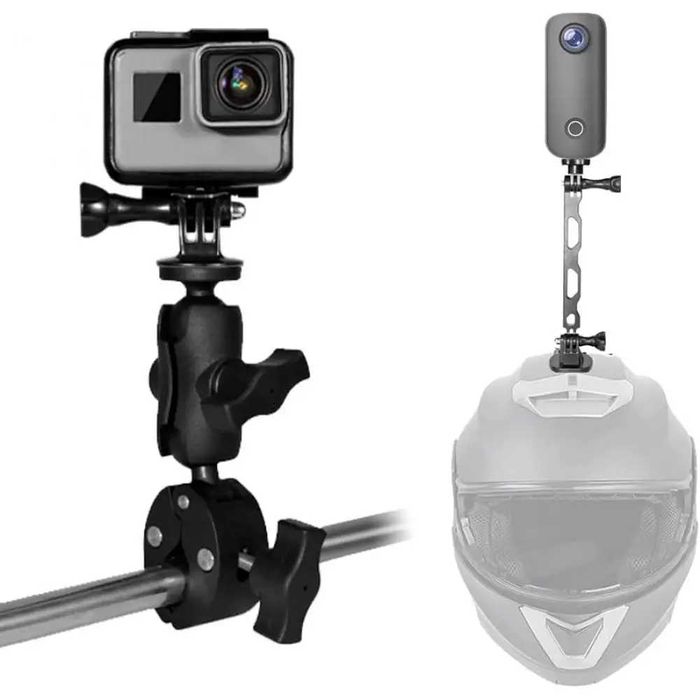 Кріплення на шолом для екшен камери Insta360 GoPro Puluz g prof 428C-2