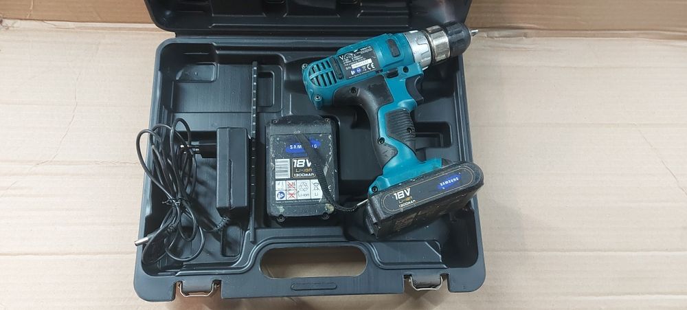 Wkrętarko wiertarka Vander VWA716 baterie Samsung