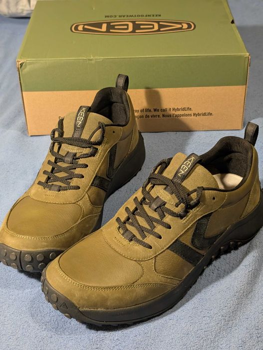 Keen KS86 Lea - 47 - US13 - 31см - темна оливка -ретро - нові!