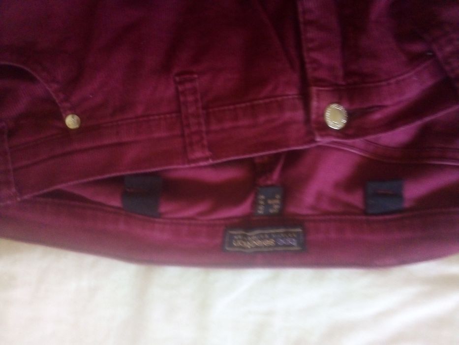 Вельветовые джинсы большого размера