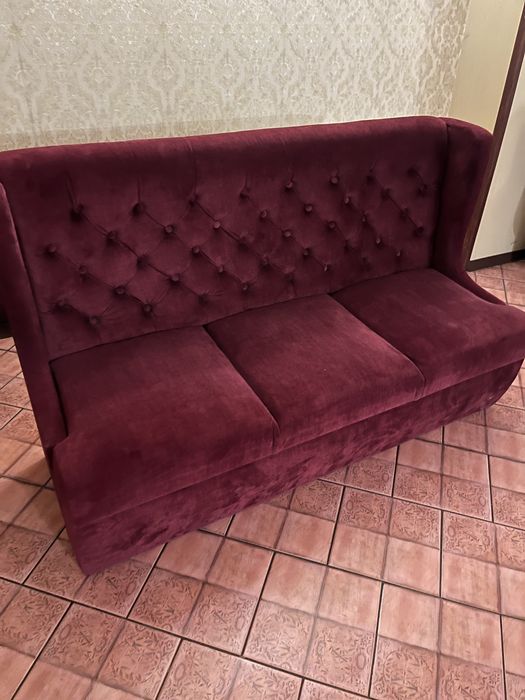 Велюрові дивани - 160 см.