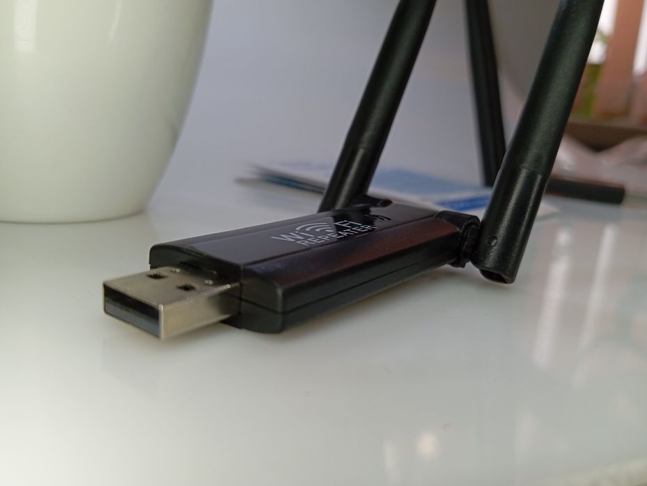 ‼️Репітер Ретранслятор Вайфай підсилювач USB 300Mbps 2,4GHz антени‼️