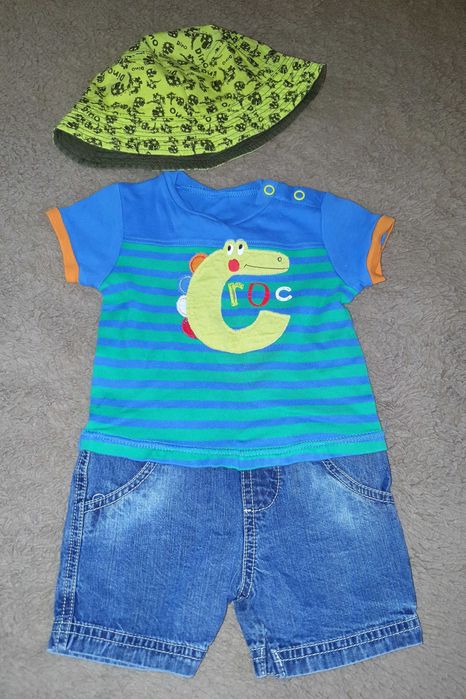 Komplet niemowlęcy na lato