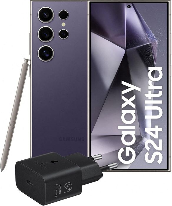 Samsung Galaxy S24 Ultra 512GB 12Gb ram cor violeta Como NOVO