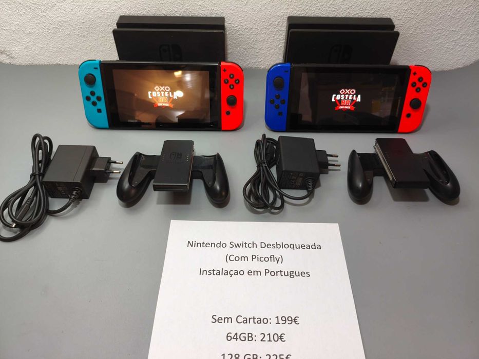 Nintendo Switch Desbloqueada (Com Chip Picofly)