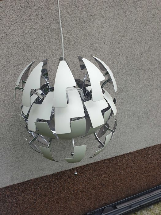 lampa ikea PS 2014 srebrna biała