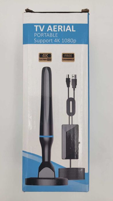 Mocna Antena Pokojowa DVB-T2 – Jakość 4K Ultra HD