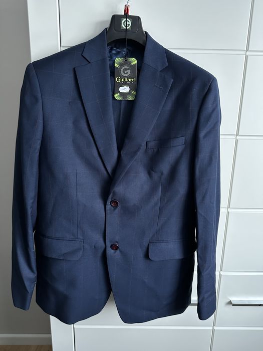 Granatowy gatnitur meski Guittard