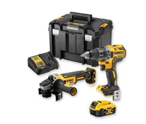 DeWALT DCK2020P1T zestaw DCD791 DCG405 1x5Ah + ŁADOWARKA