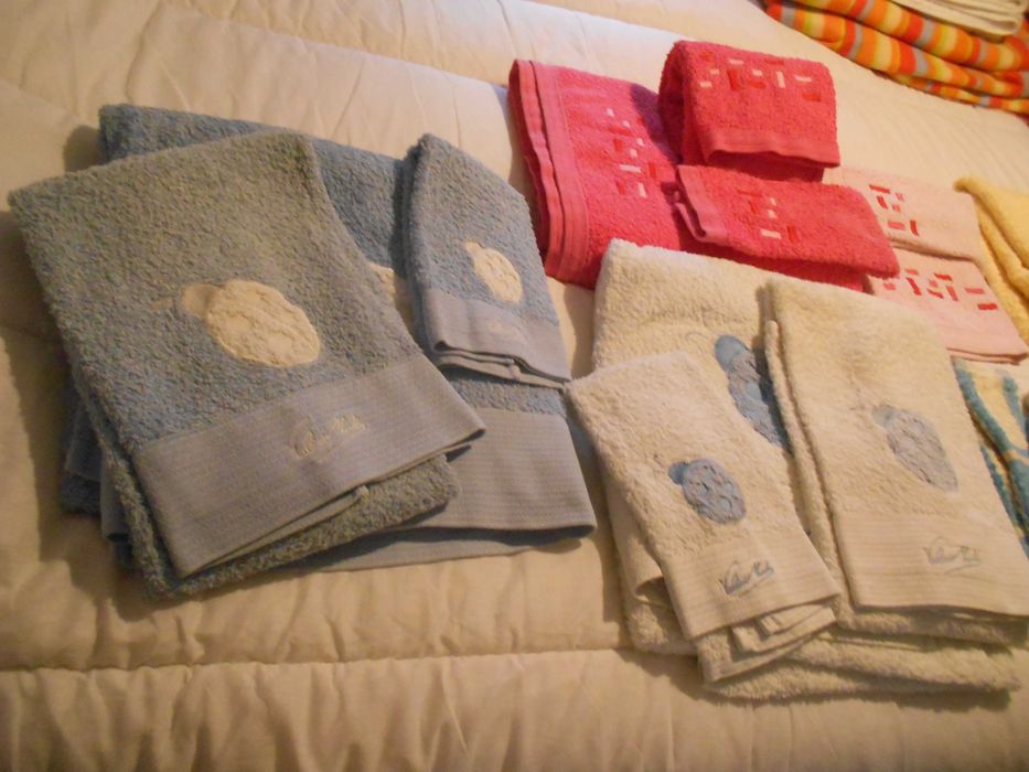 Toalhas de turco diversas para wc