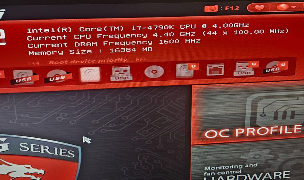 Komputer stacjonarny pc Intel I7 4790k, gtx 1050 ti, 16 gb ddr3, ssd,