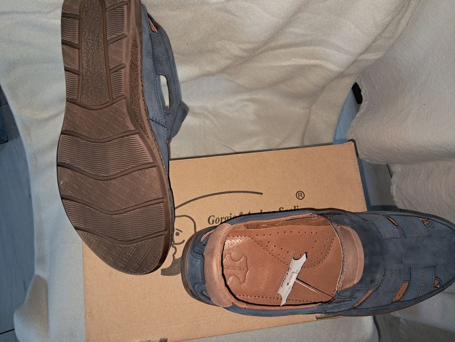 Półbuty lato skóra 44