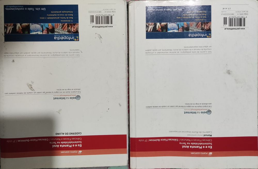 Livro escolar físico-química