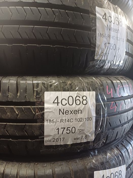 Продам летние шини 185 r14 C