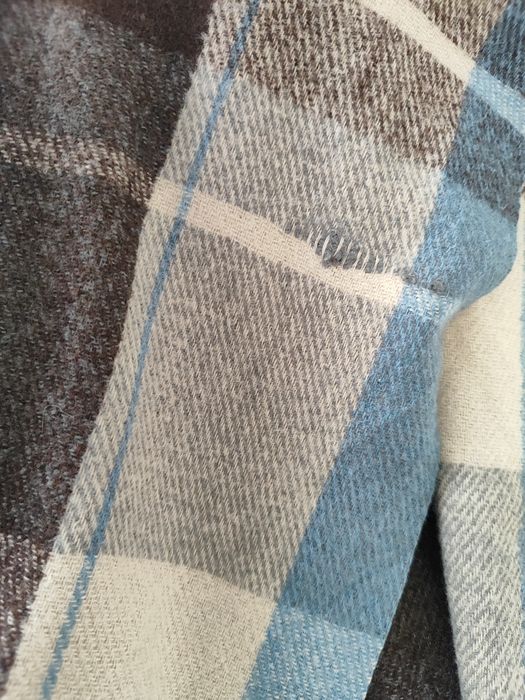 Женский шарф клеточка