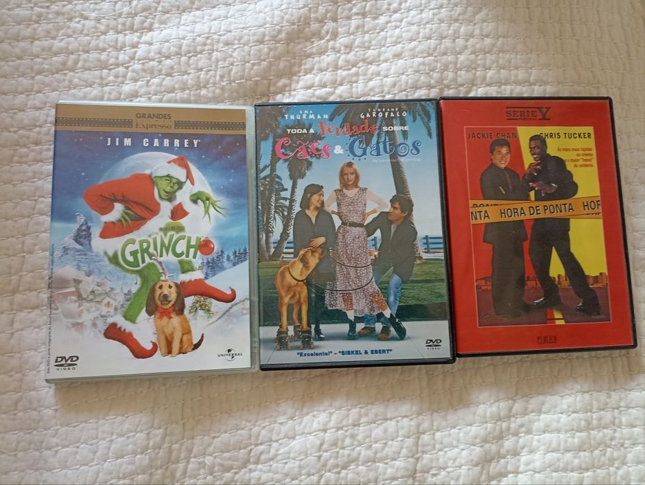 Pack constituído por 3 DVD's