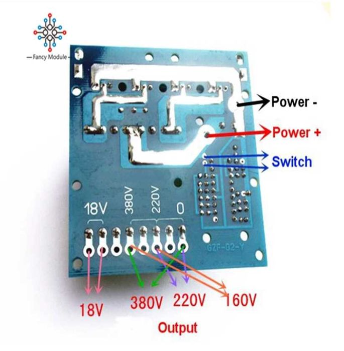 Преобразователь 12 В постоянного тока в 220 В 380 В 500 Вт 1000 Вт