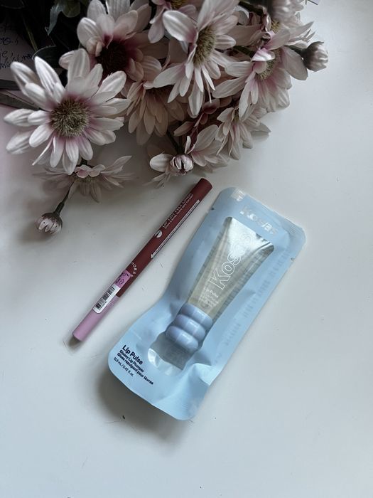 Lip combo lip duo Sephora Kosas lip stain + błyszczyk lip plumper zestaw NOWY bundle