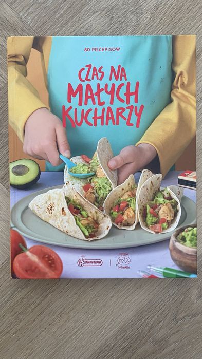 Książka kucharska z przepisami Czas na małych kucharzy