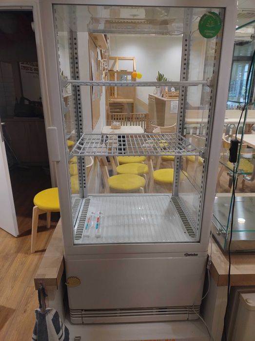 Witryna chłodnicza 78 l, biała | BARTSCHER, 700578G