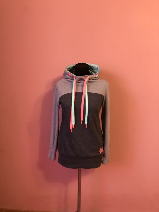 Худи для подросткас длинным рукавом в серых тонах р-р 44.