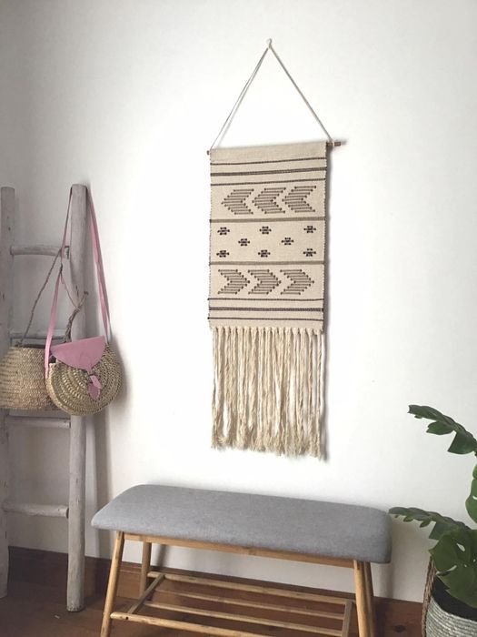 espelho decoração parede, tela, quadro, rattan, talha, rustico